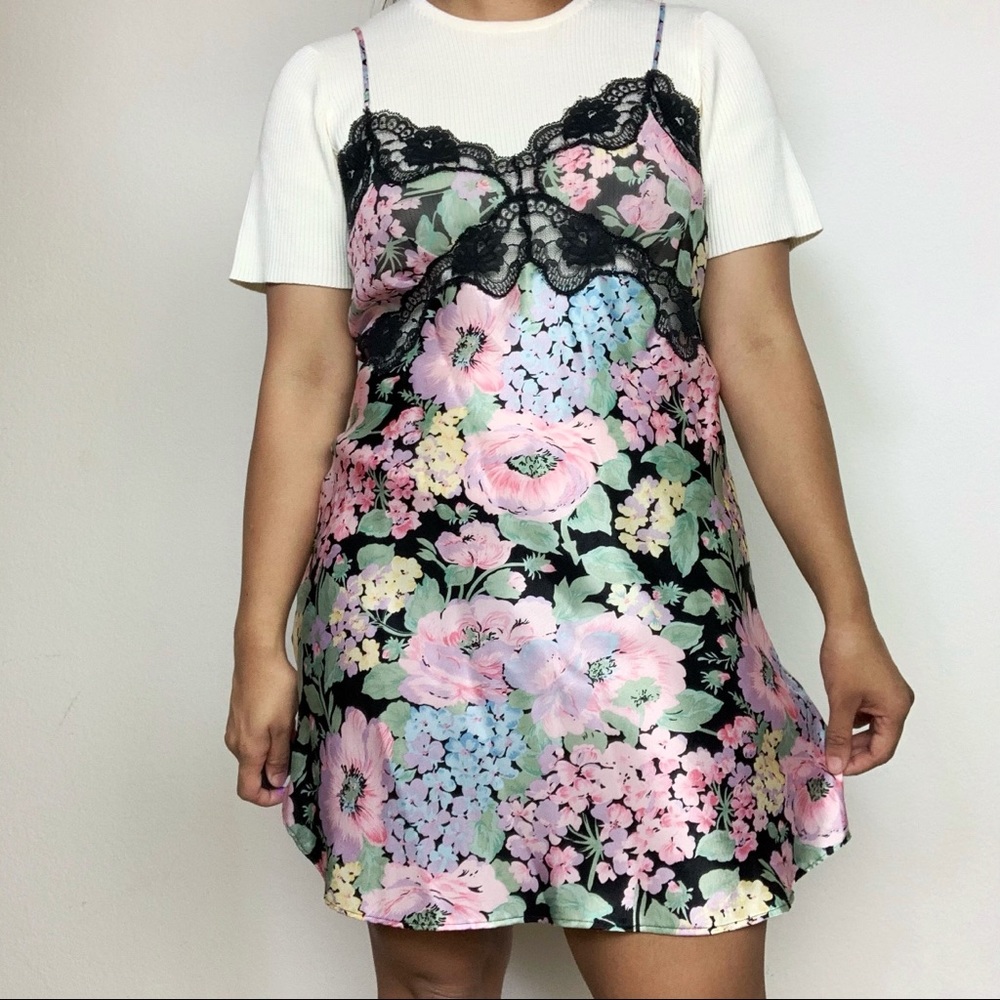 Vintage Victoria Secret Gold Label Slip Dress